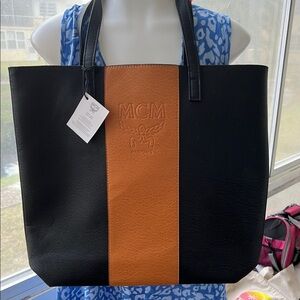 MCM XL sized tote bag NWT